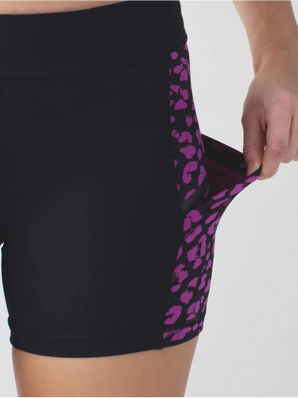 Lululemon What the Sport Short Navy/Purple 10‎